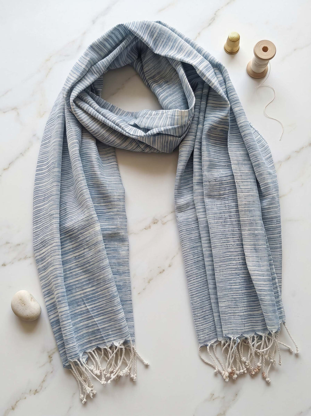 Abstract Hemp Stole
