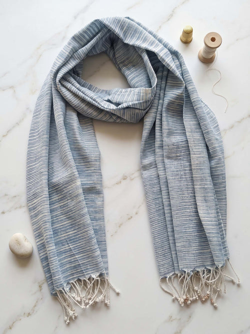 Abstract Hemp Stole
