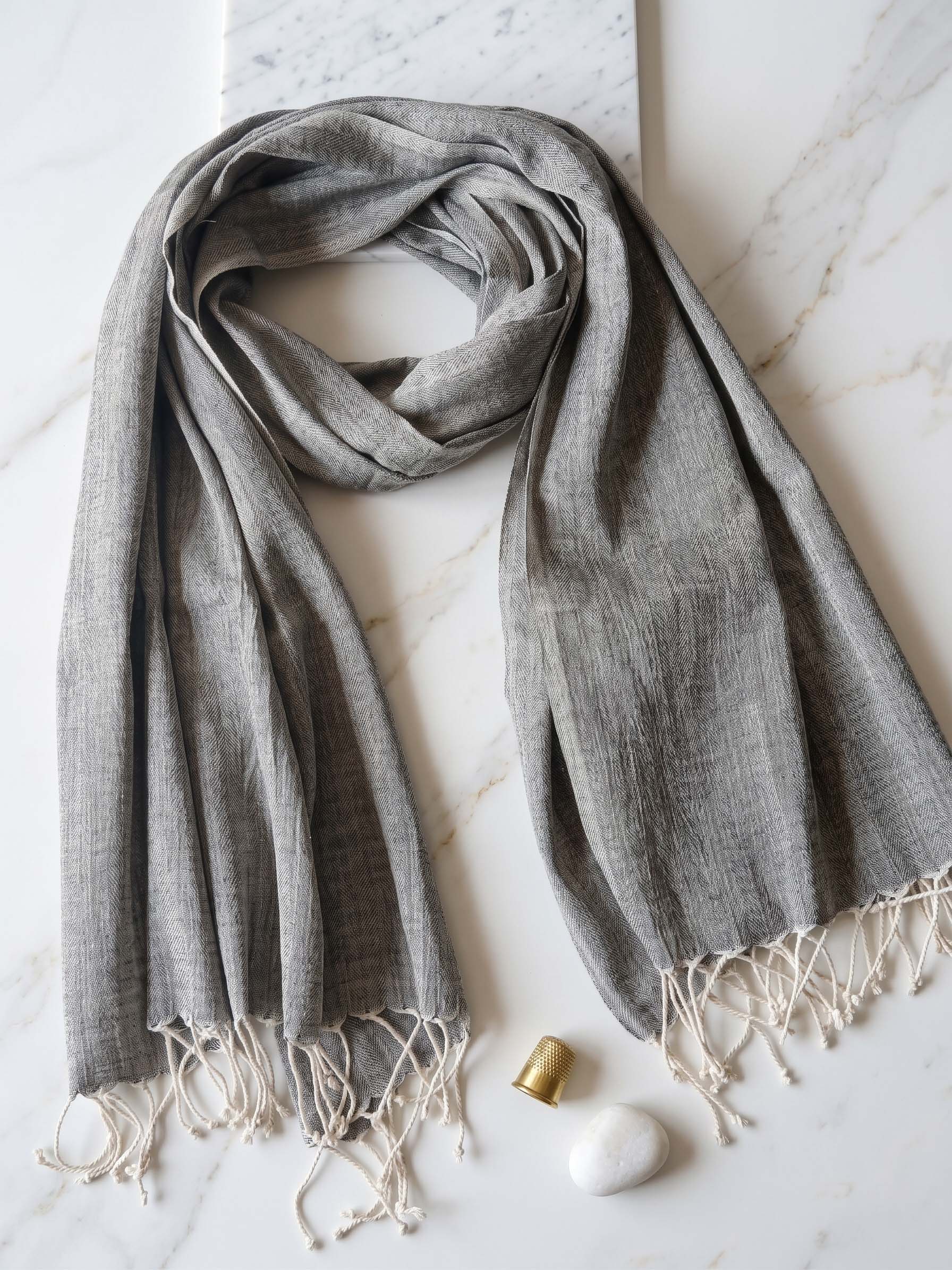 Ashen Hemp Stole
