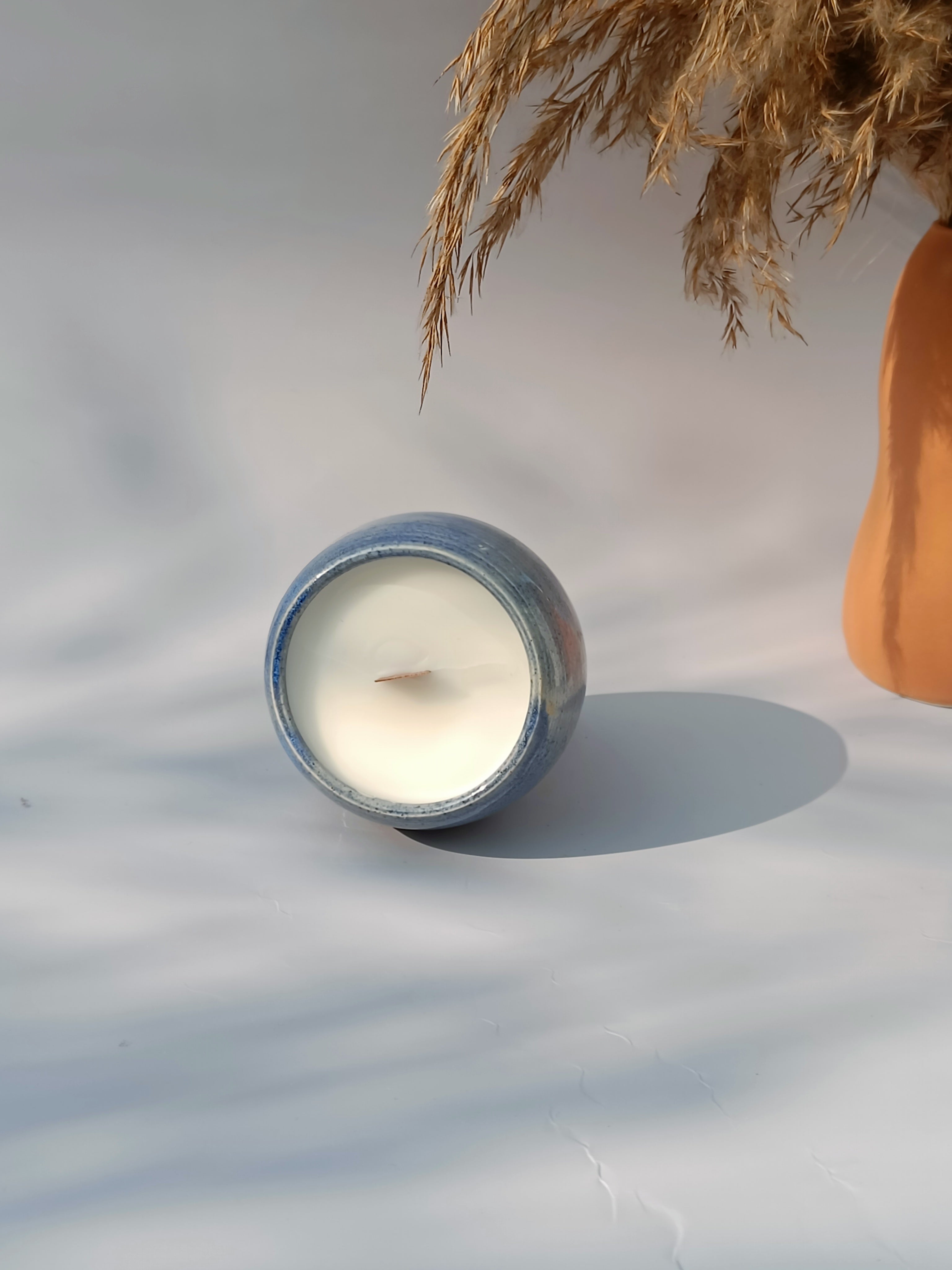 Blue Valentine Candle