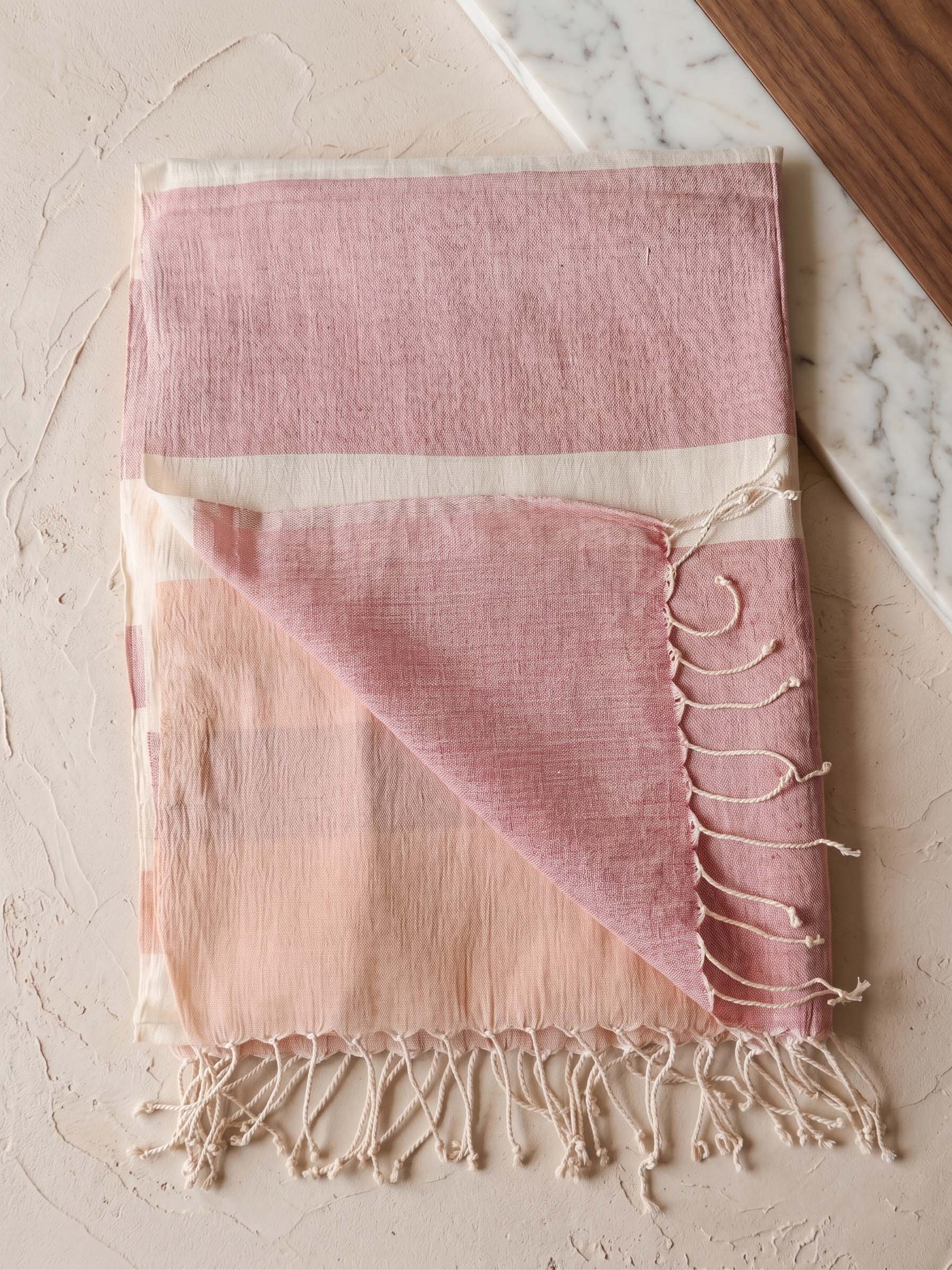Blush Ginger Hemp Stole