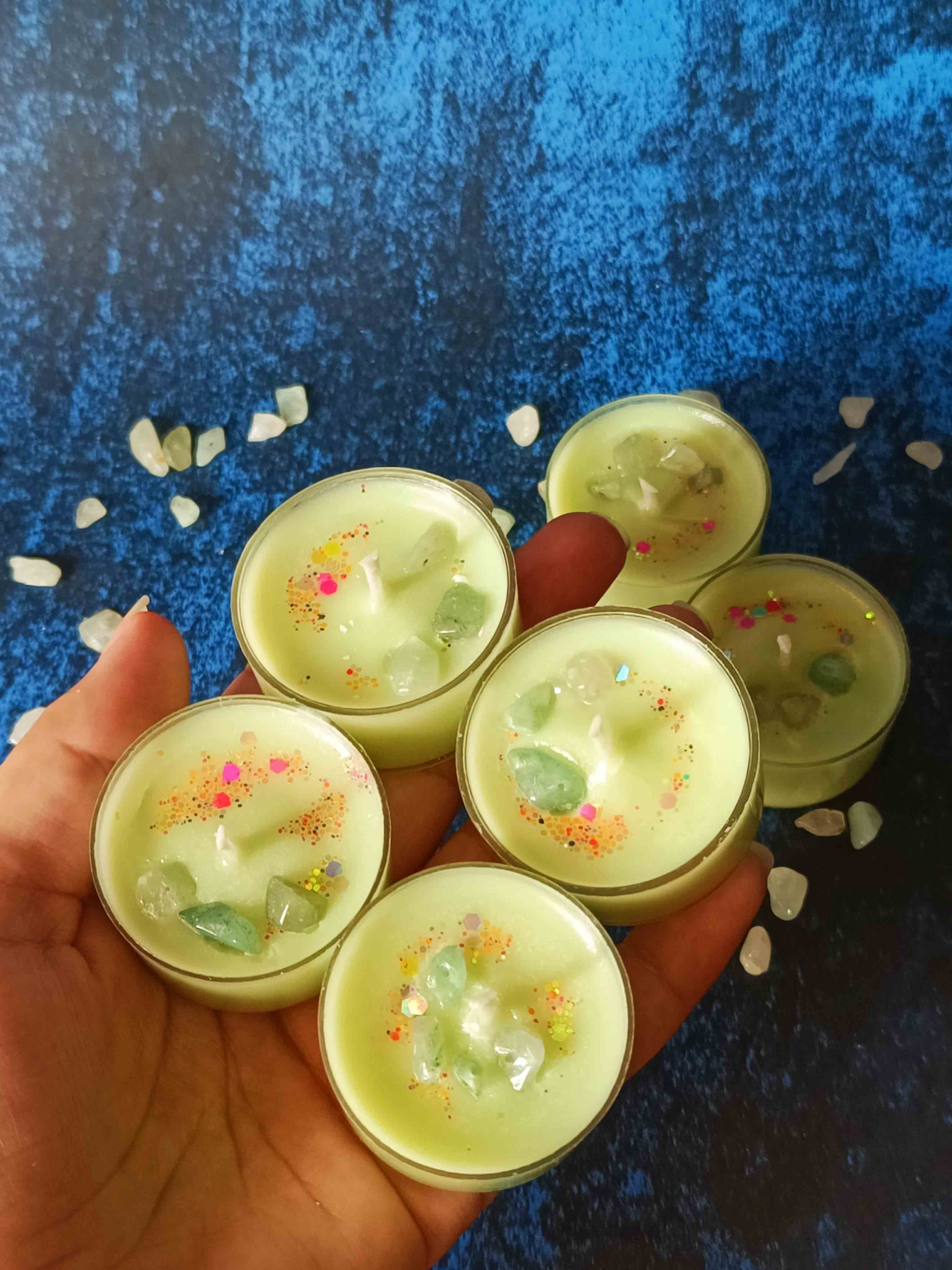 Calming Crystal Tealight - Set of 6