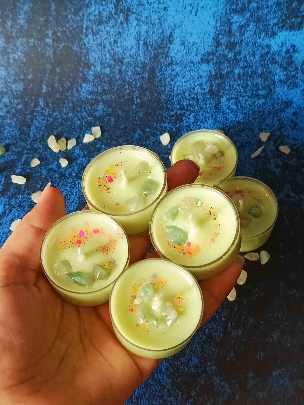 Calming Crystal Tealight - Set of 6