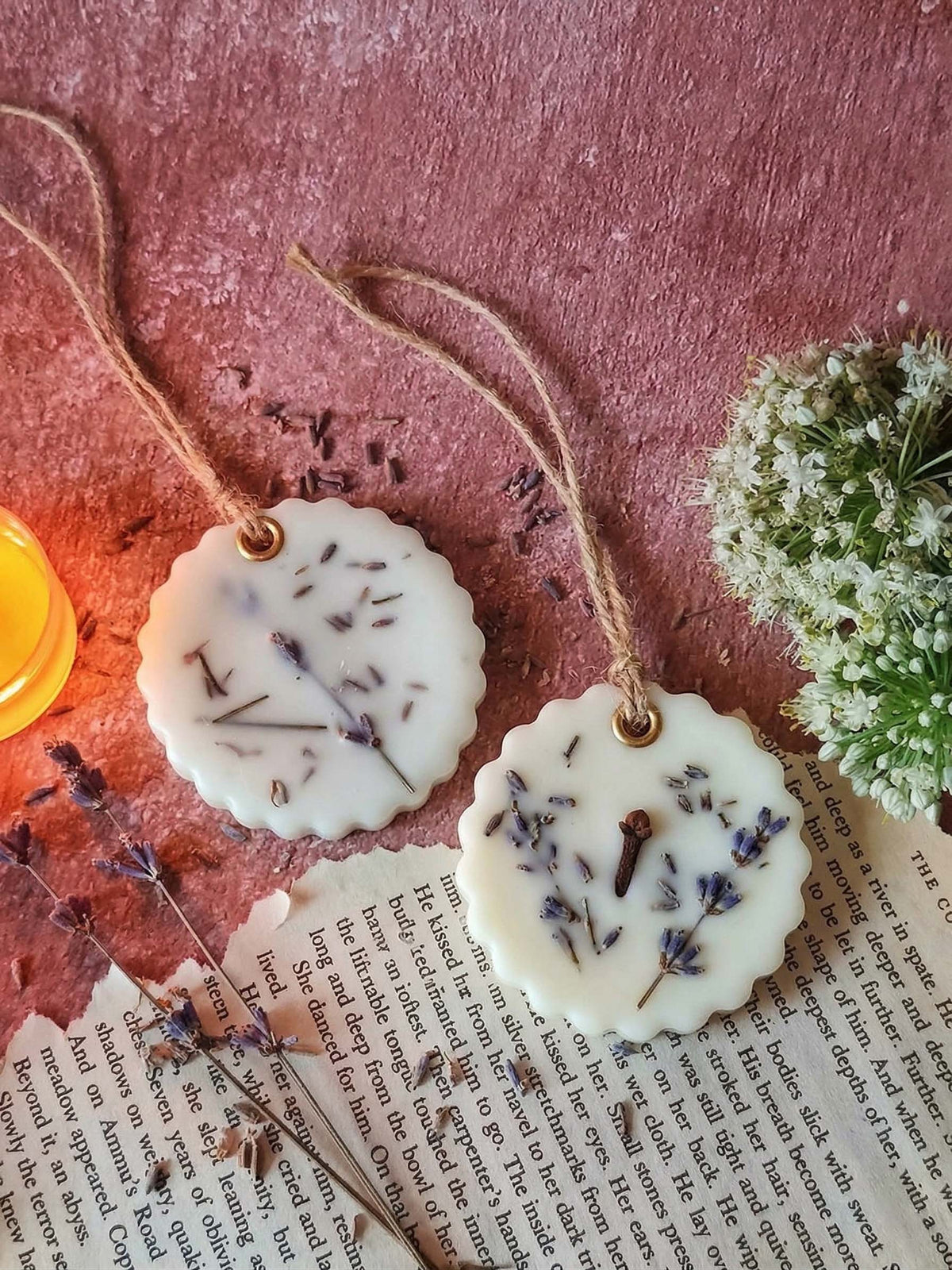 Wax Sachet - Circle Frame (Set of 2)