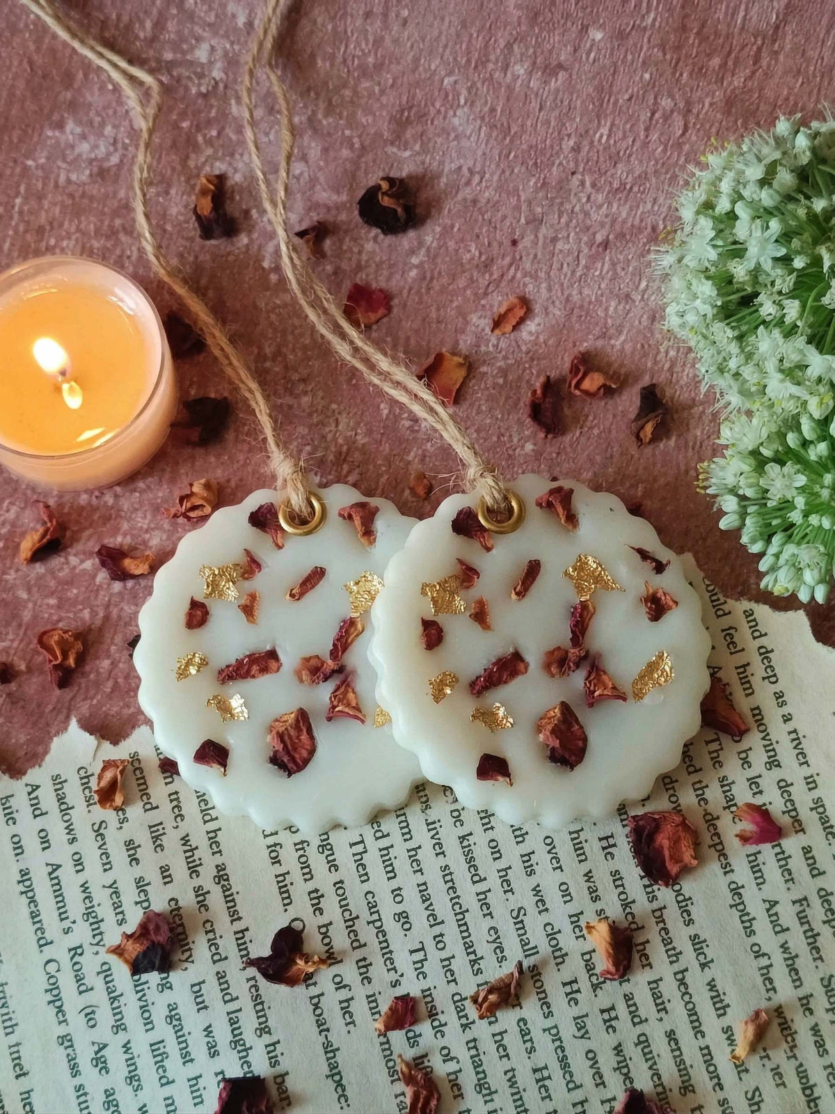 Wax Sachet - Circle Frame (Set of 2)