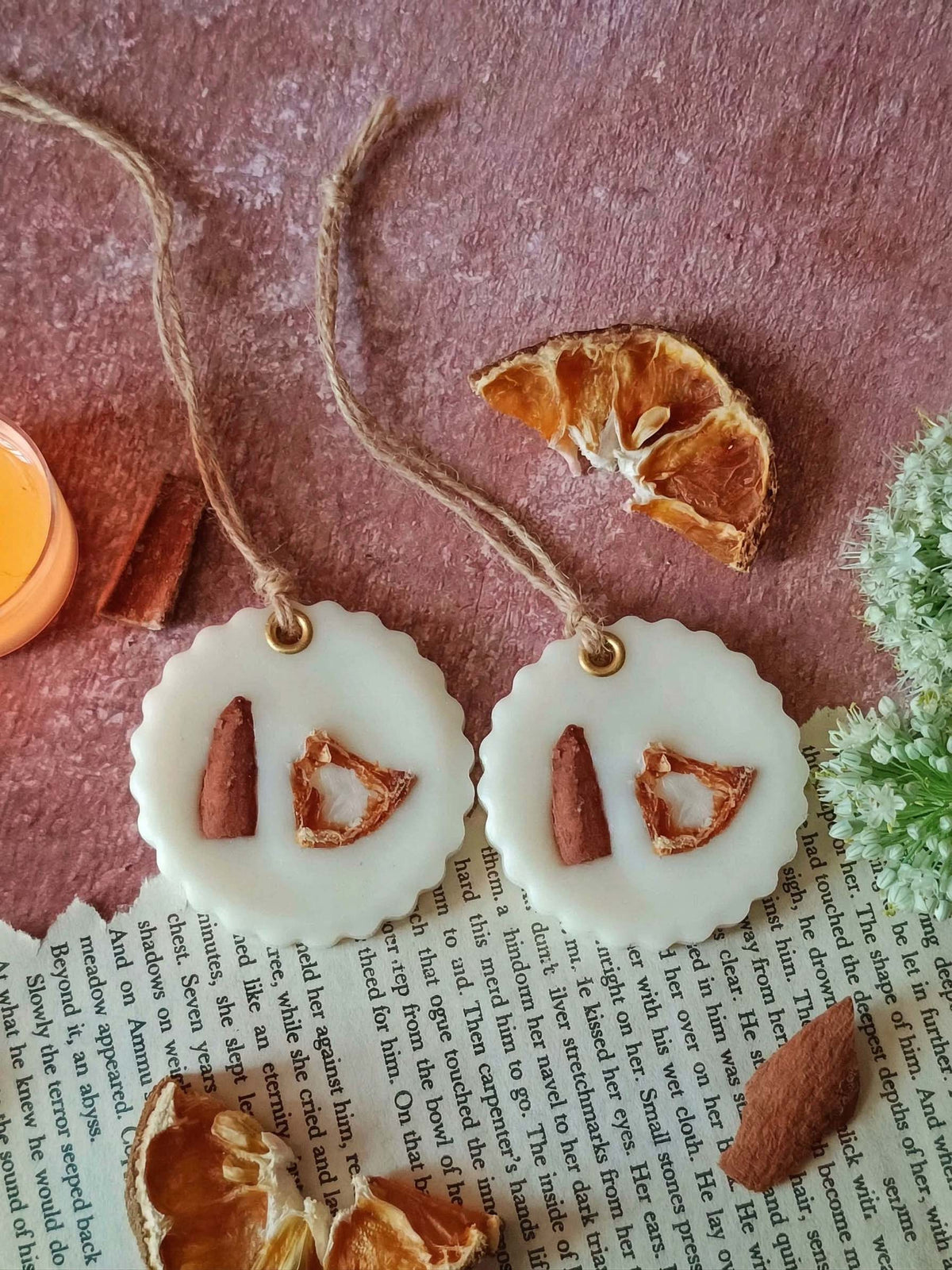 Wax Sachet - Circle Frame (Set of 2)