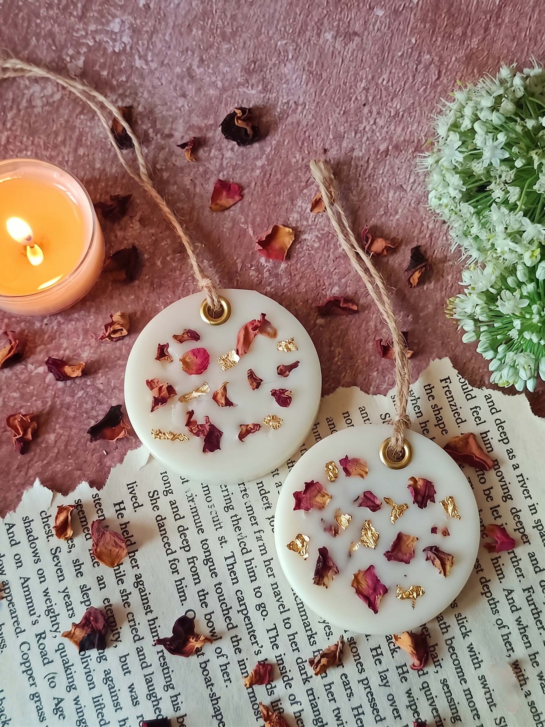 Wax Sachet - Circle (Set of 2)