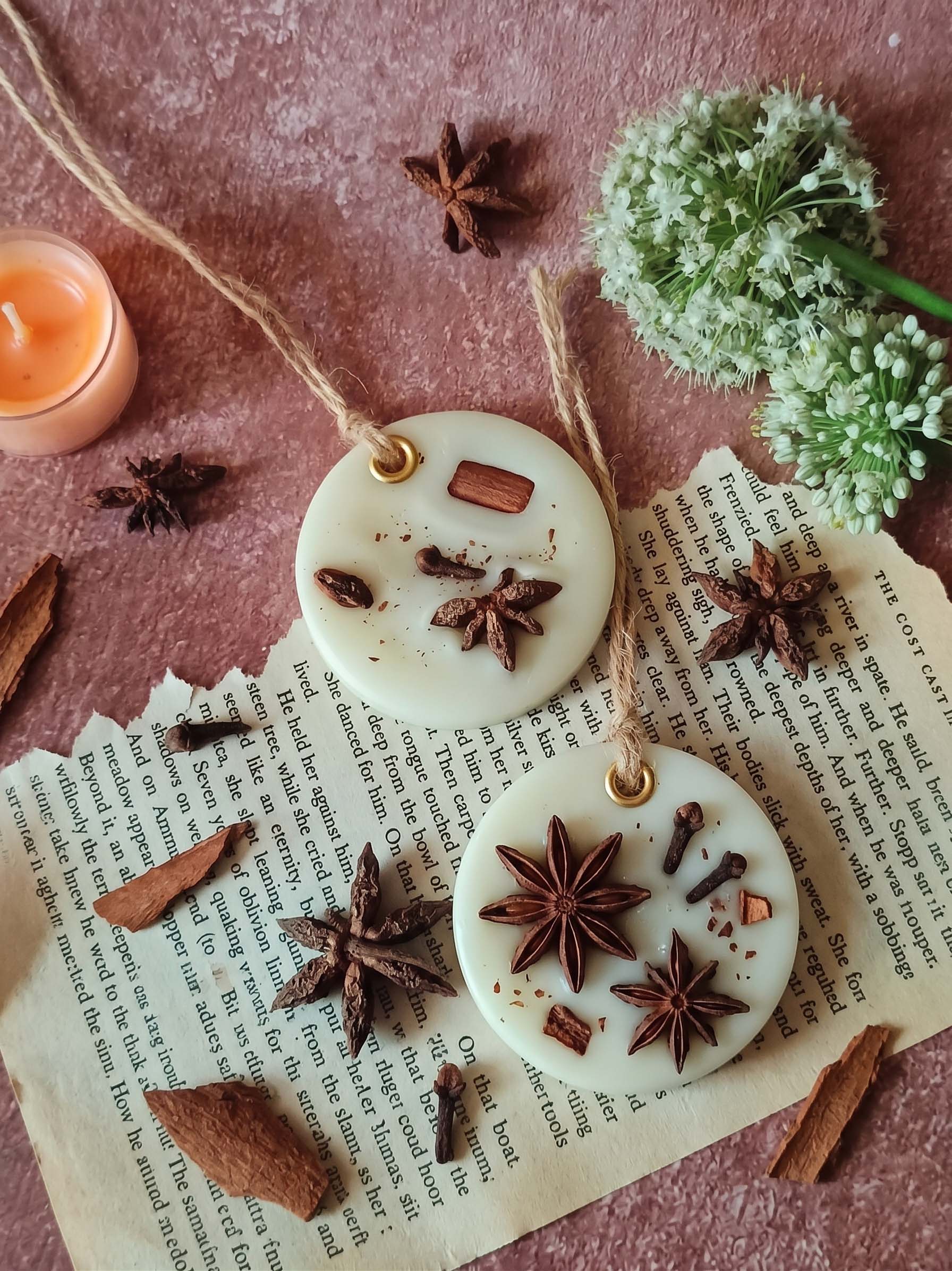 Wax Sachet - Circle (Set of 2)