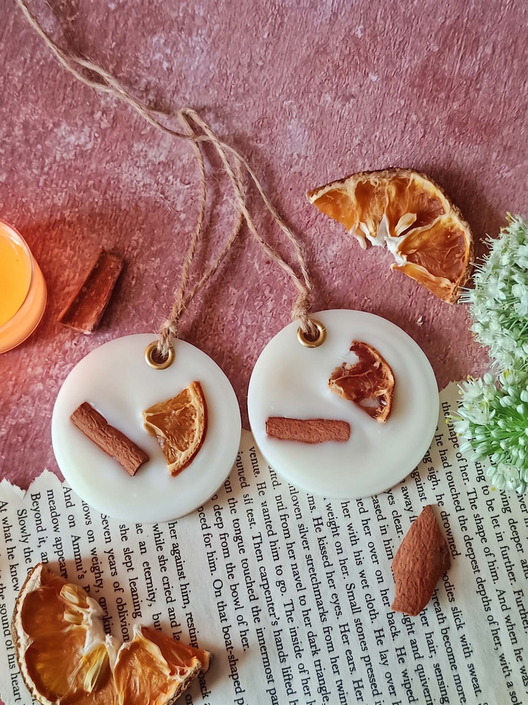Wax Sachet - Circle (Set of 2)