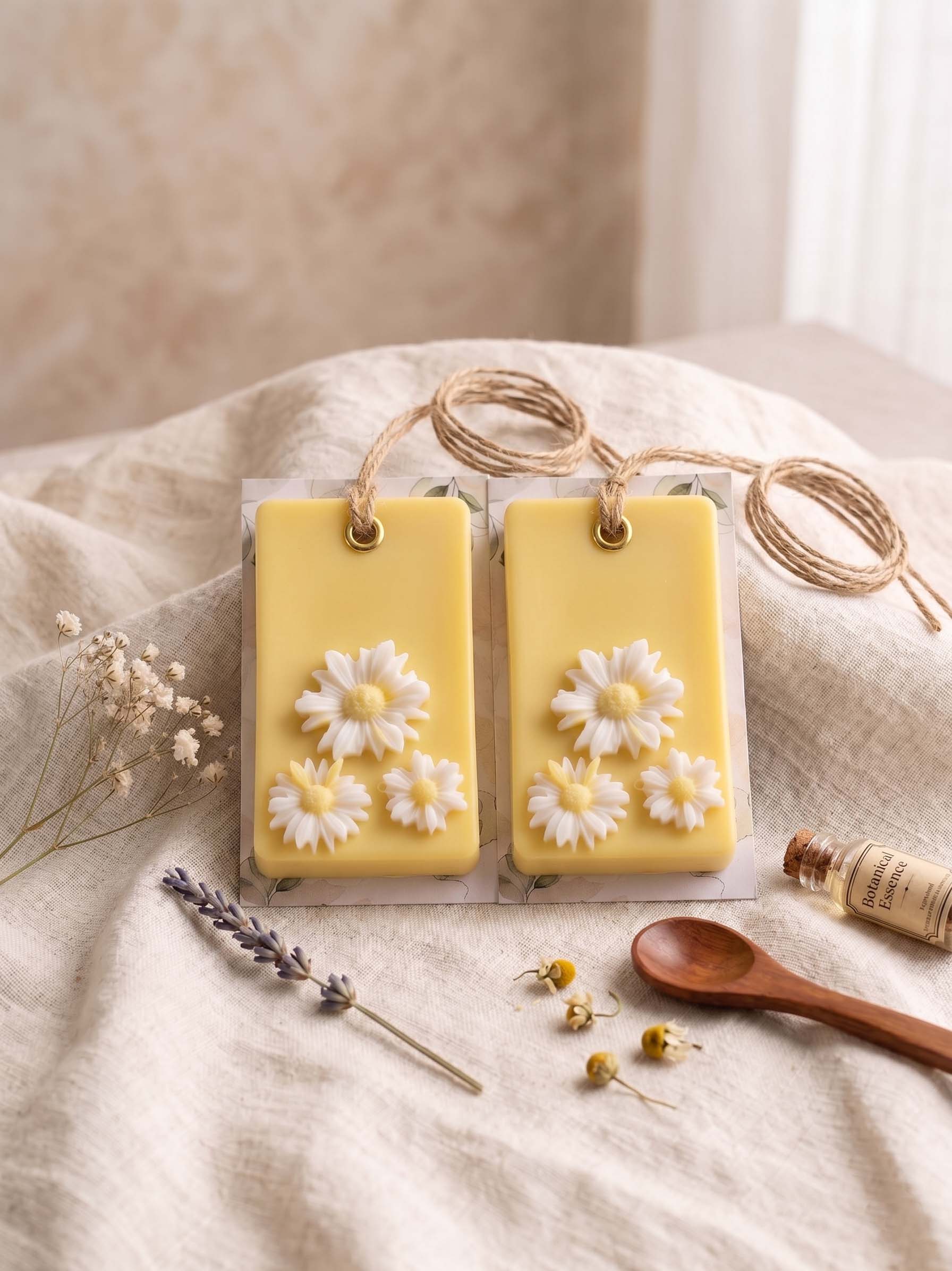 Daisy Wax Sachet (Set of 2)