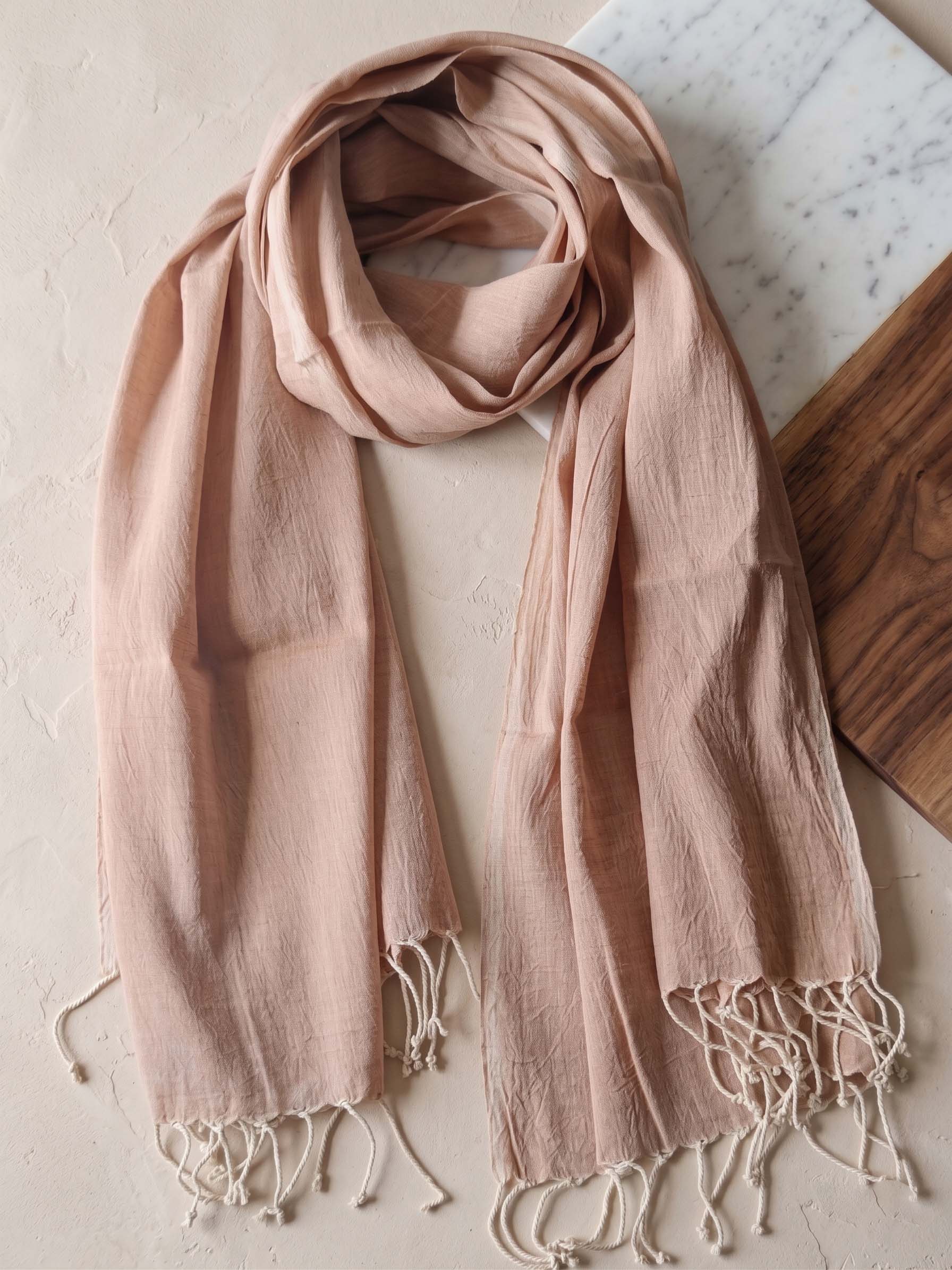 Dirty Ginger Hemp Stole