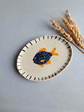 Fish & Flow Ceramic Tray – A Versatile Studio-Made Piece