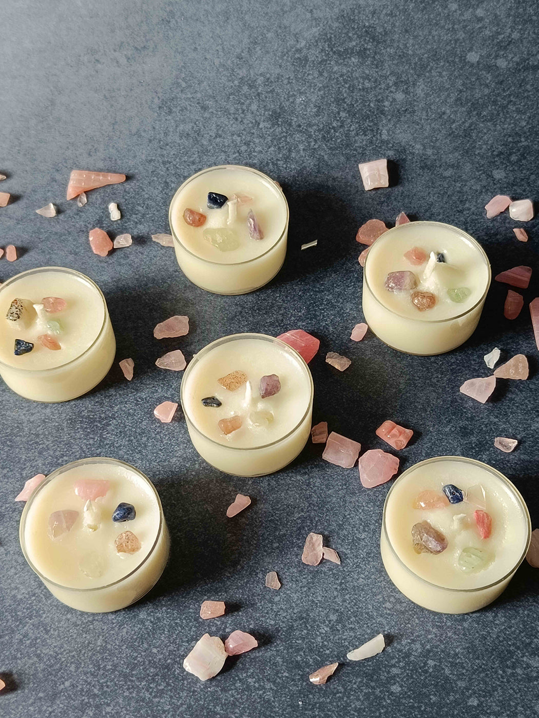 Healing Crystal Tealight - Set of 6