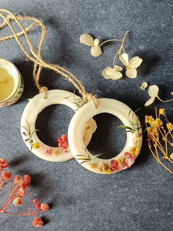 Wax Sachet - Hollow Circle (Set of 2)