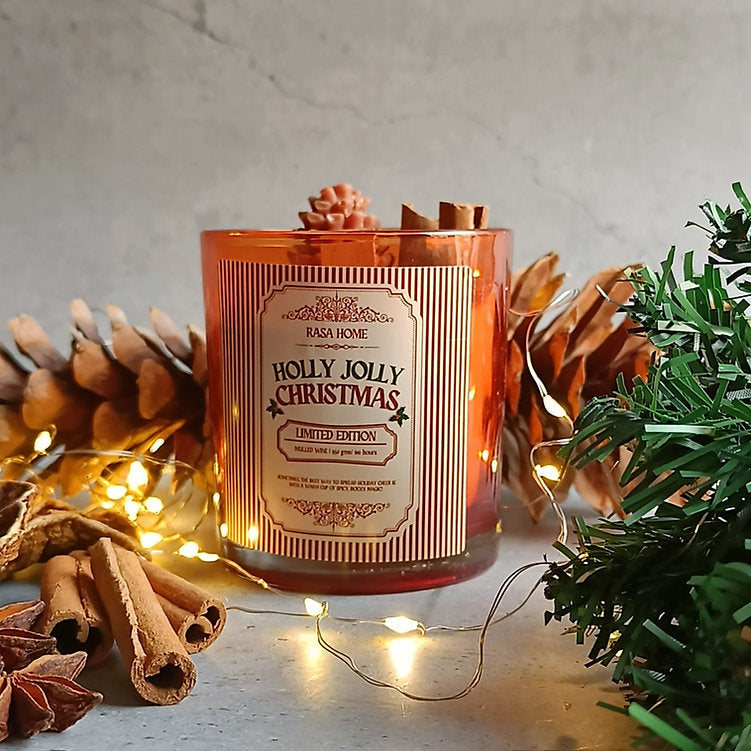 Holly Jolly Christmas Jar