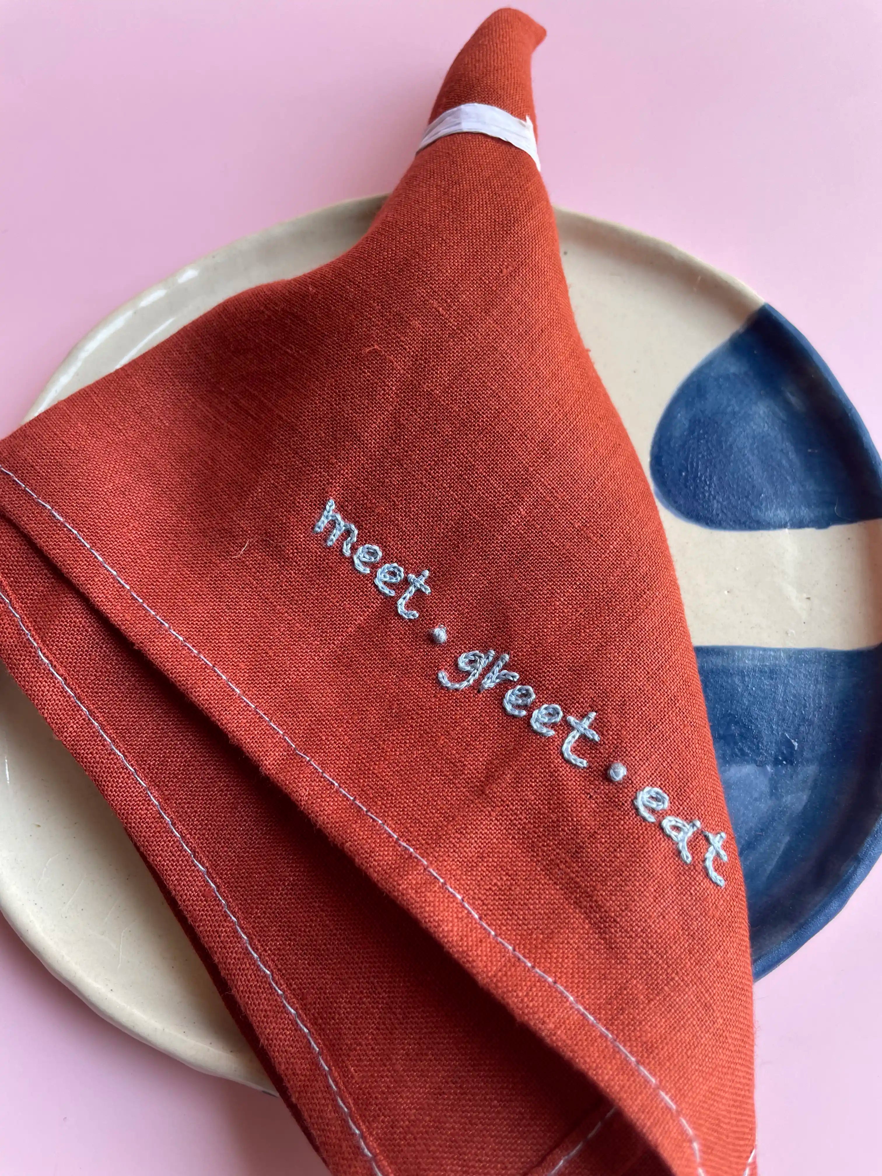 The Greet Sheet Napkin