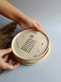 Ink & Earth Ceramic Quarter - Snack Plate