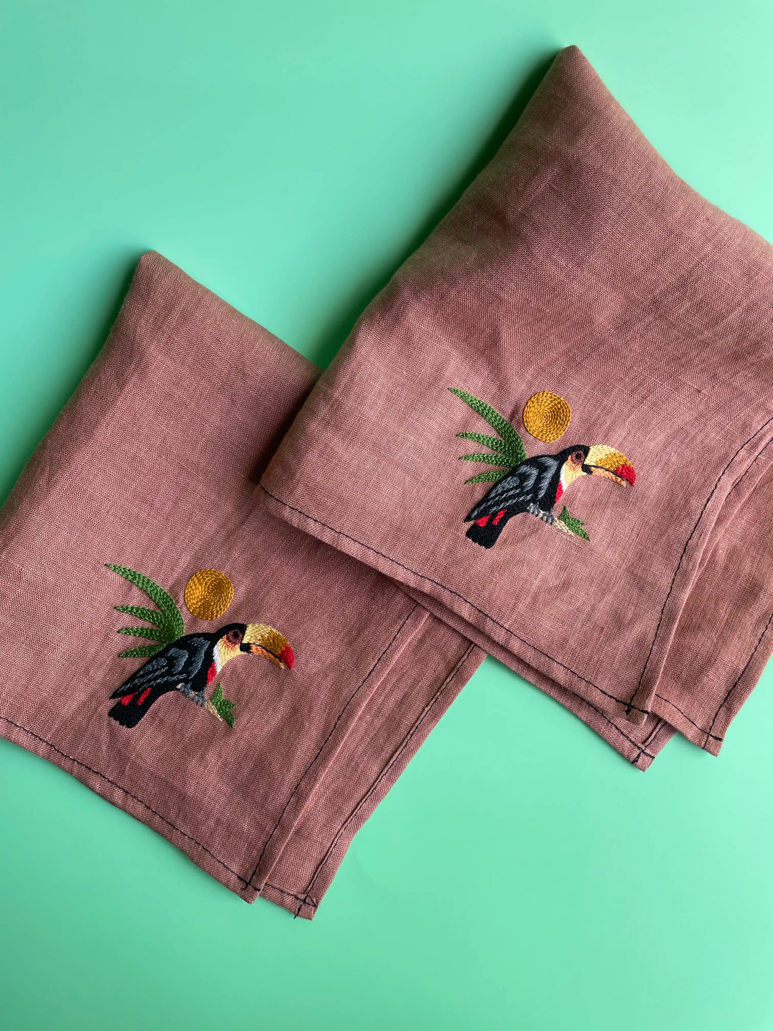 Jungle Sunset Napkin