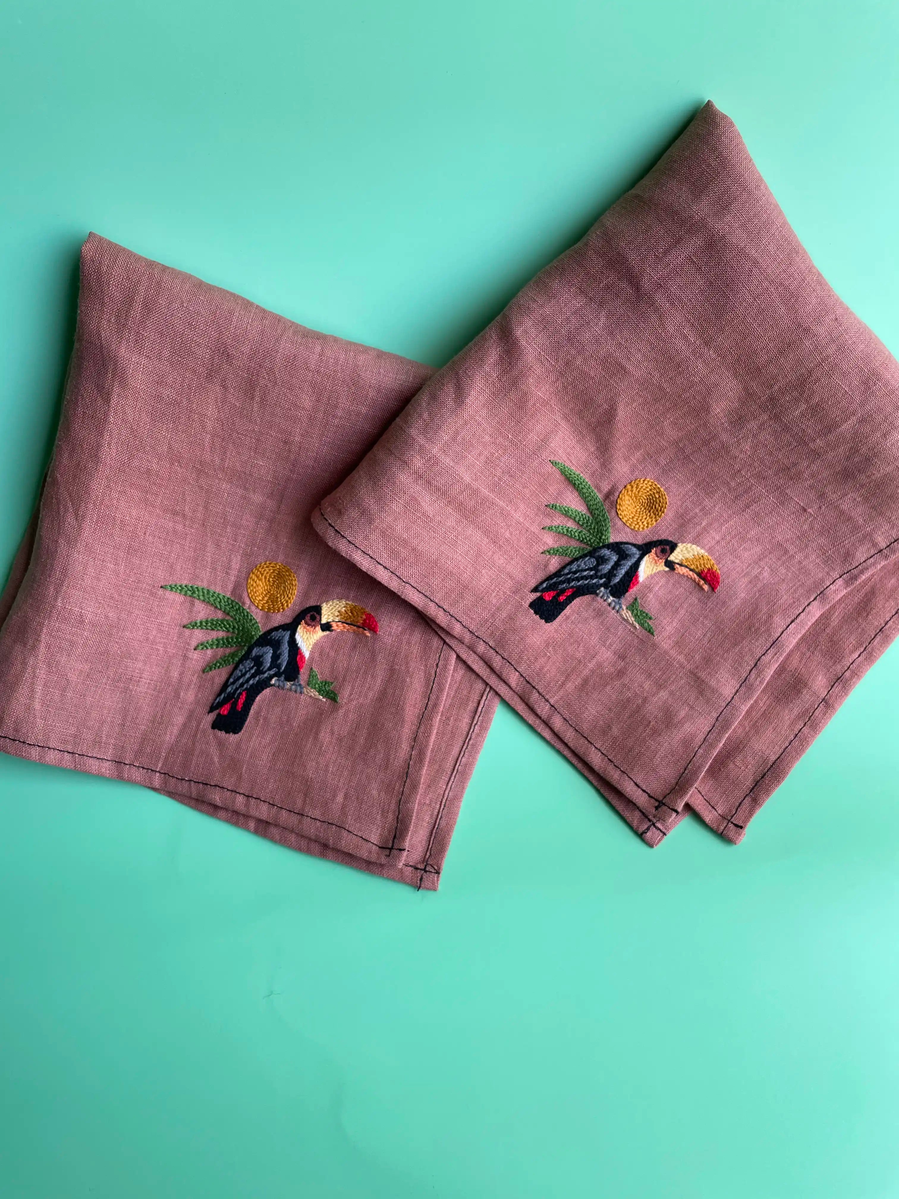 Jungle Sunset Napkin