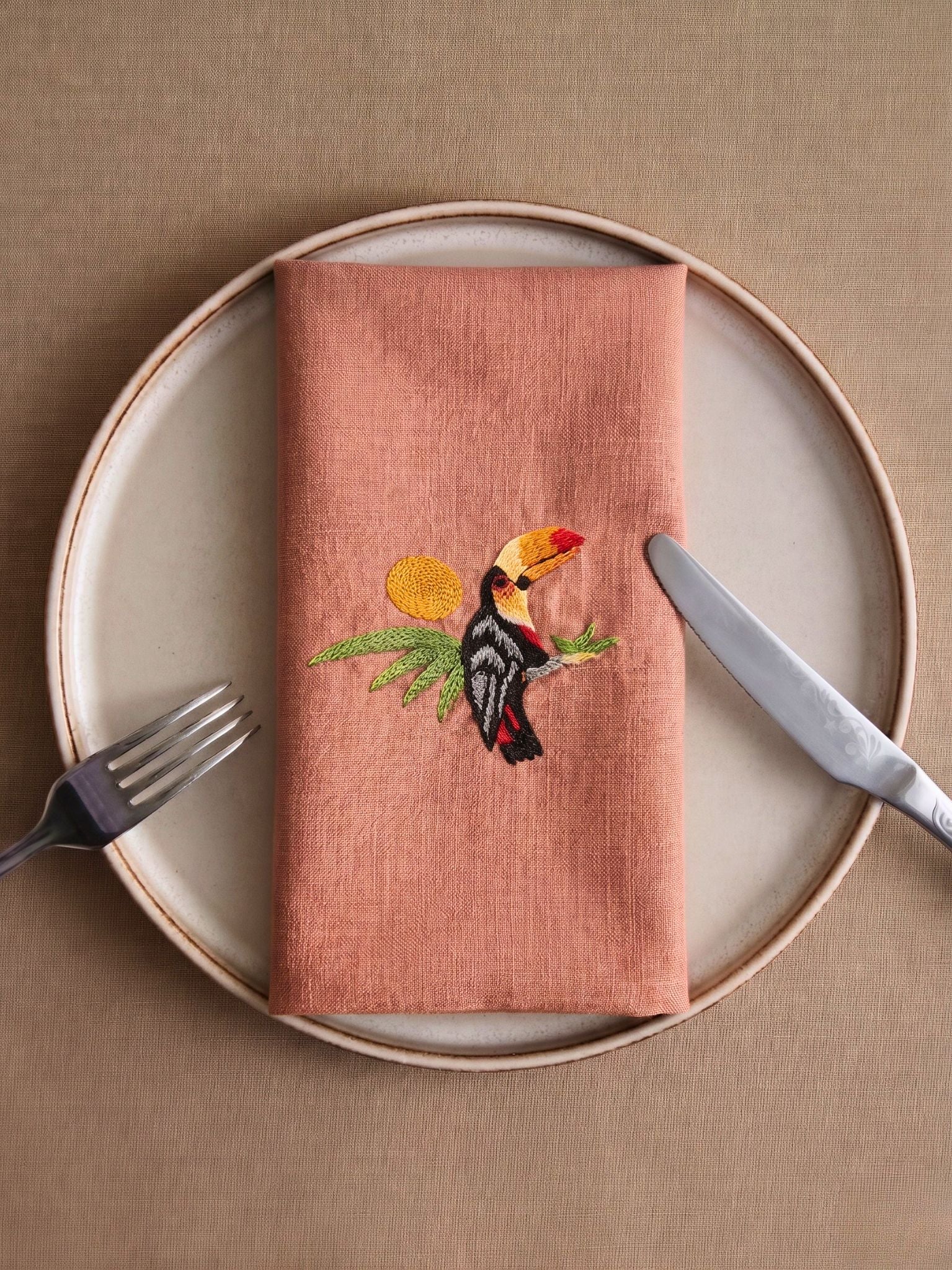Jungle Sunset Napkin