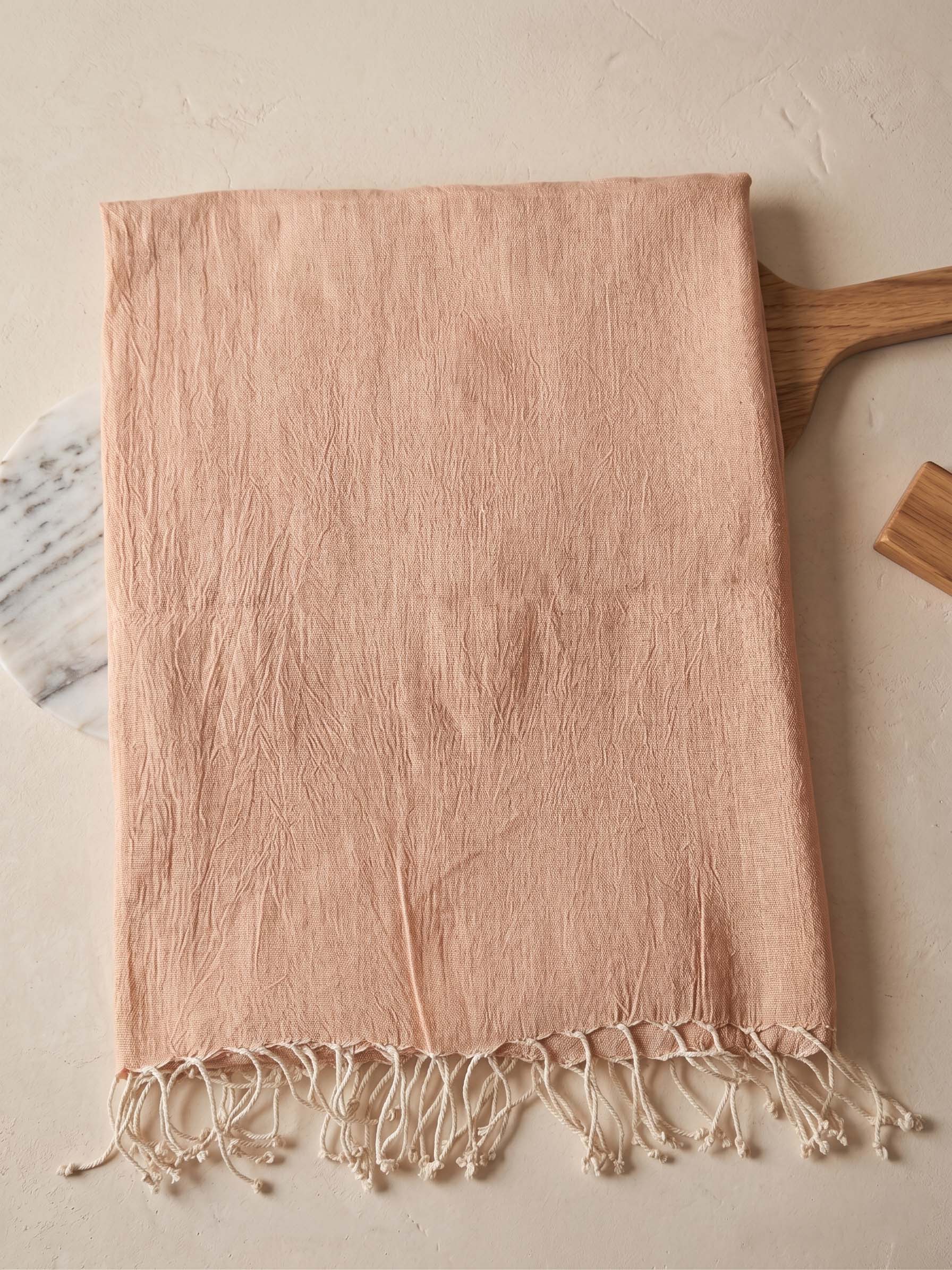 Mauve Hemp Stole