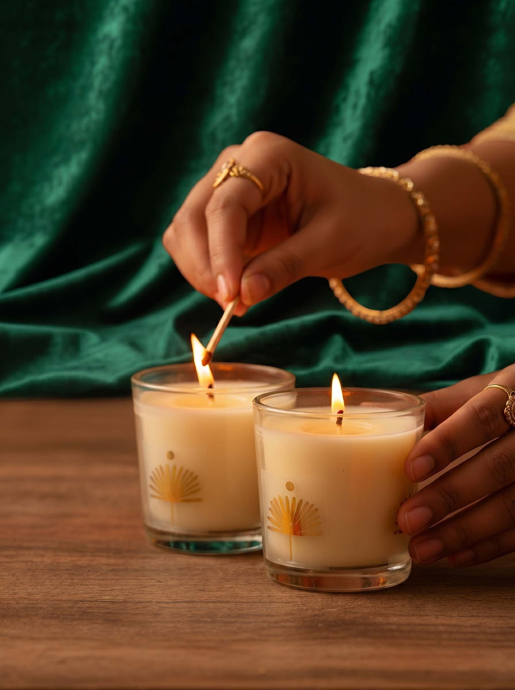Meera Candles - Set of 2