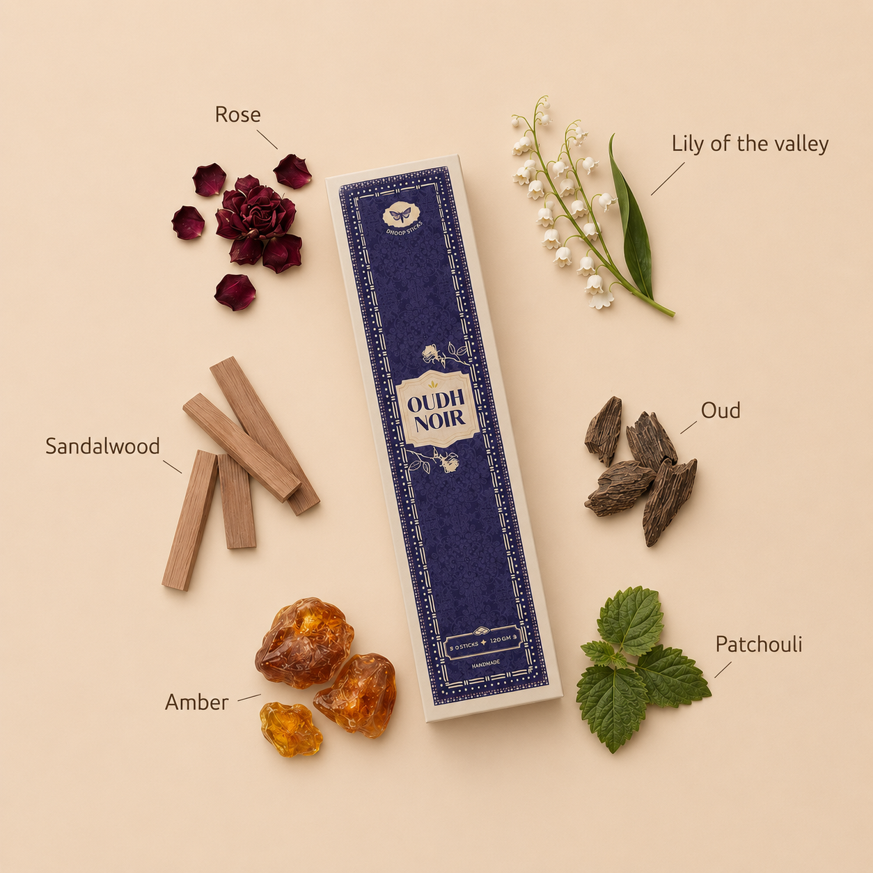Oudh Noir Dhoop Sticks