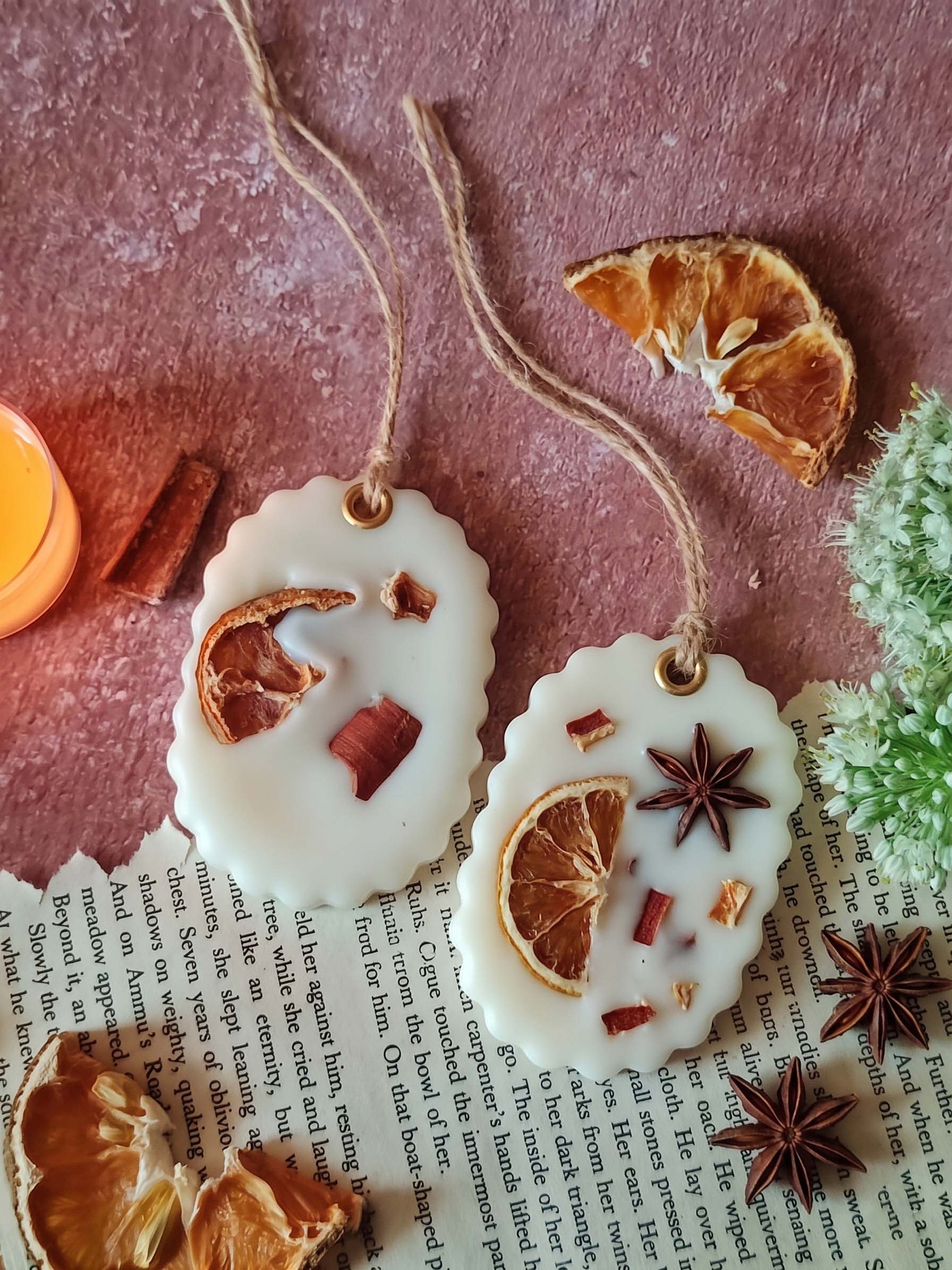 Wax Sachet - Oval (Set of 2)