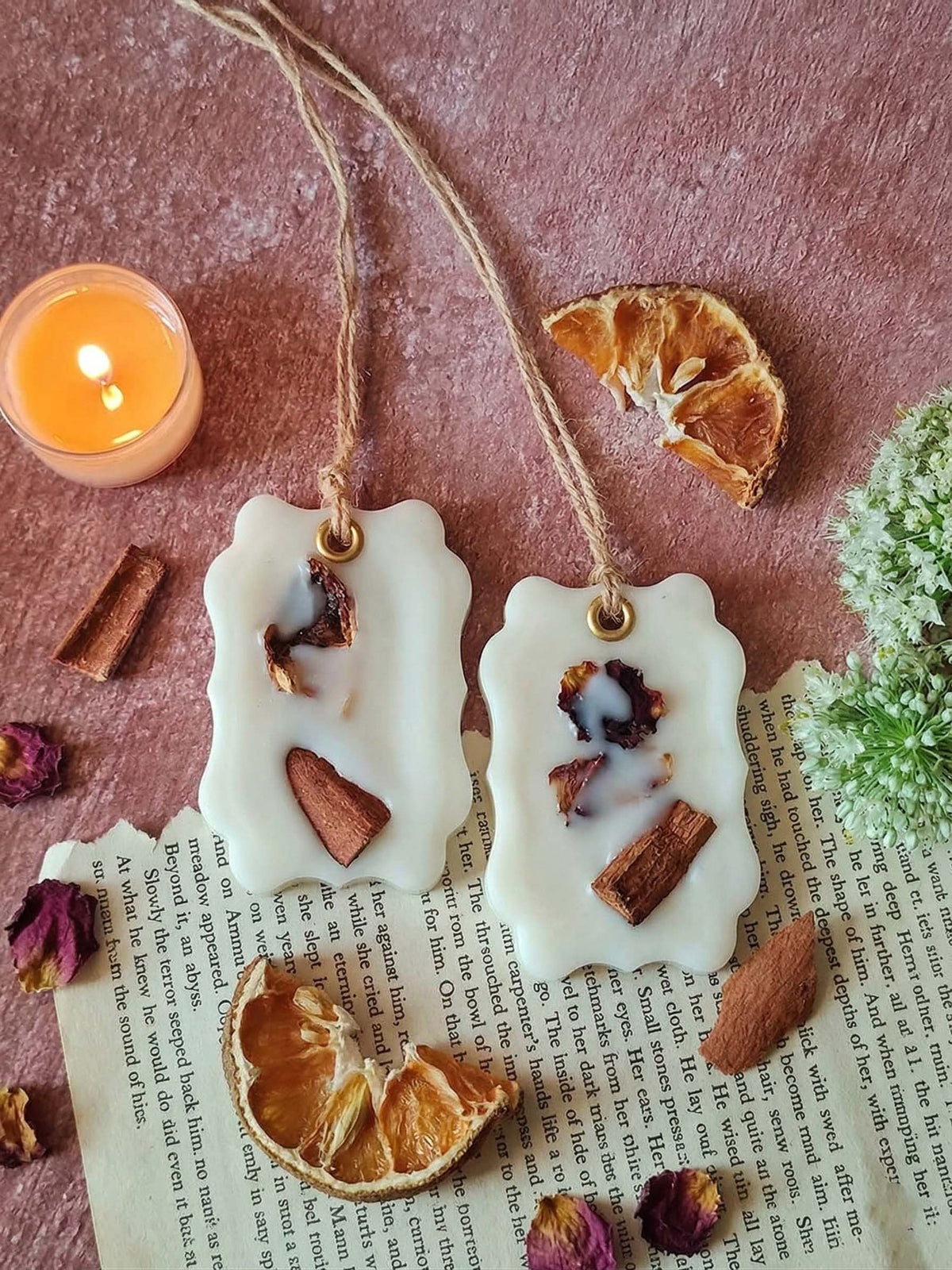 Wax Sachet - Rectangular Frame (Set of 2)