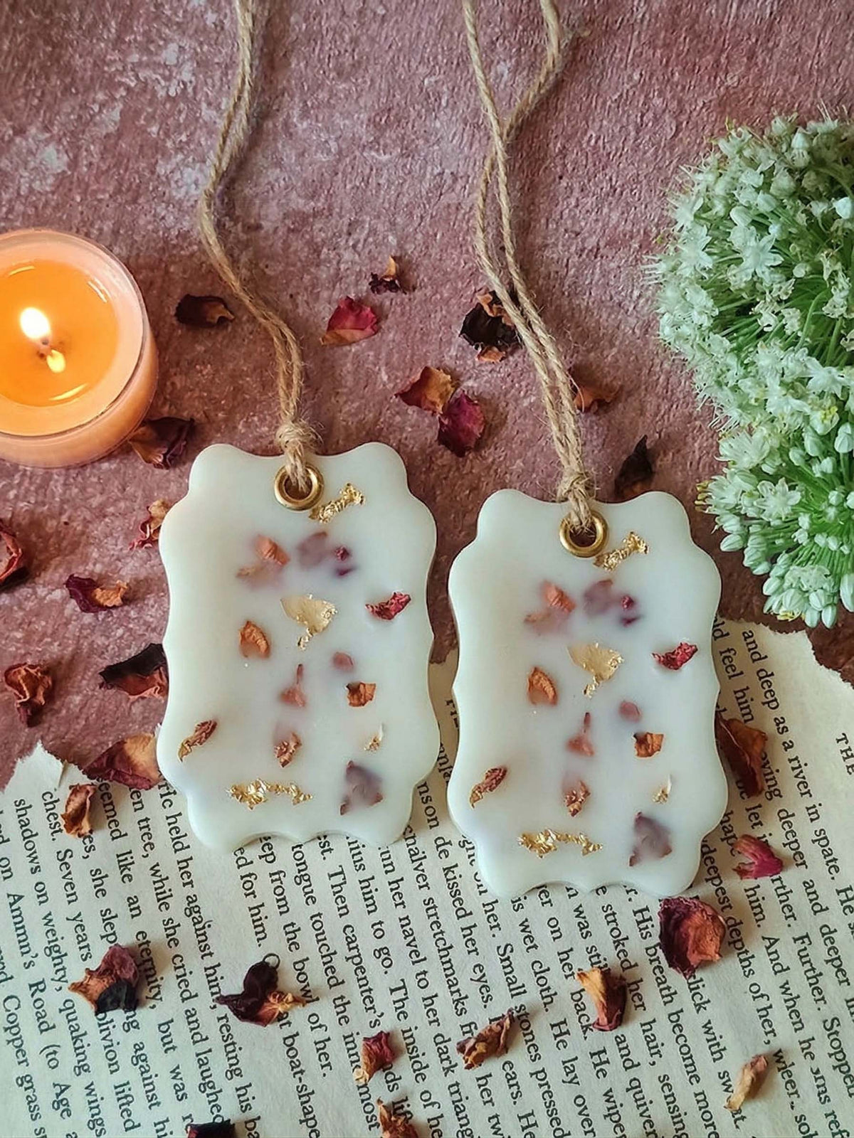 Wax Sachet - Rectangular Frame (Set of 2)