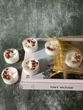 Rose Petals & Gold Foil Tealight - Set of 6