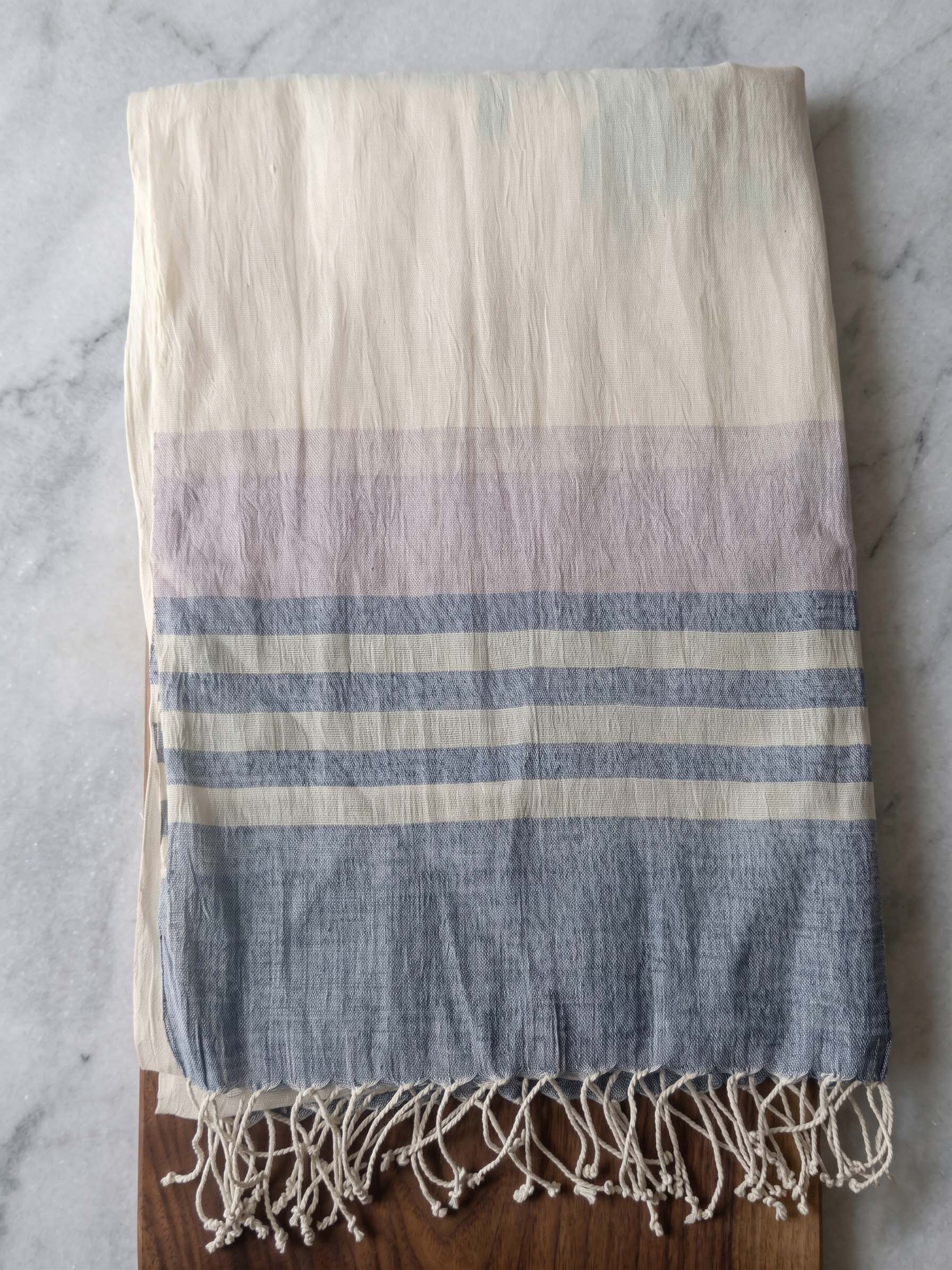 Striped Hemp Stole II