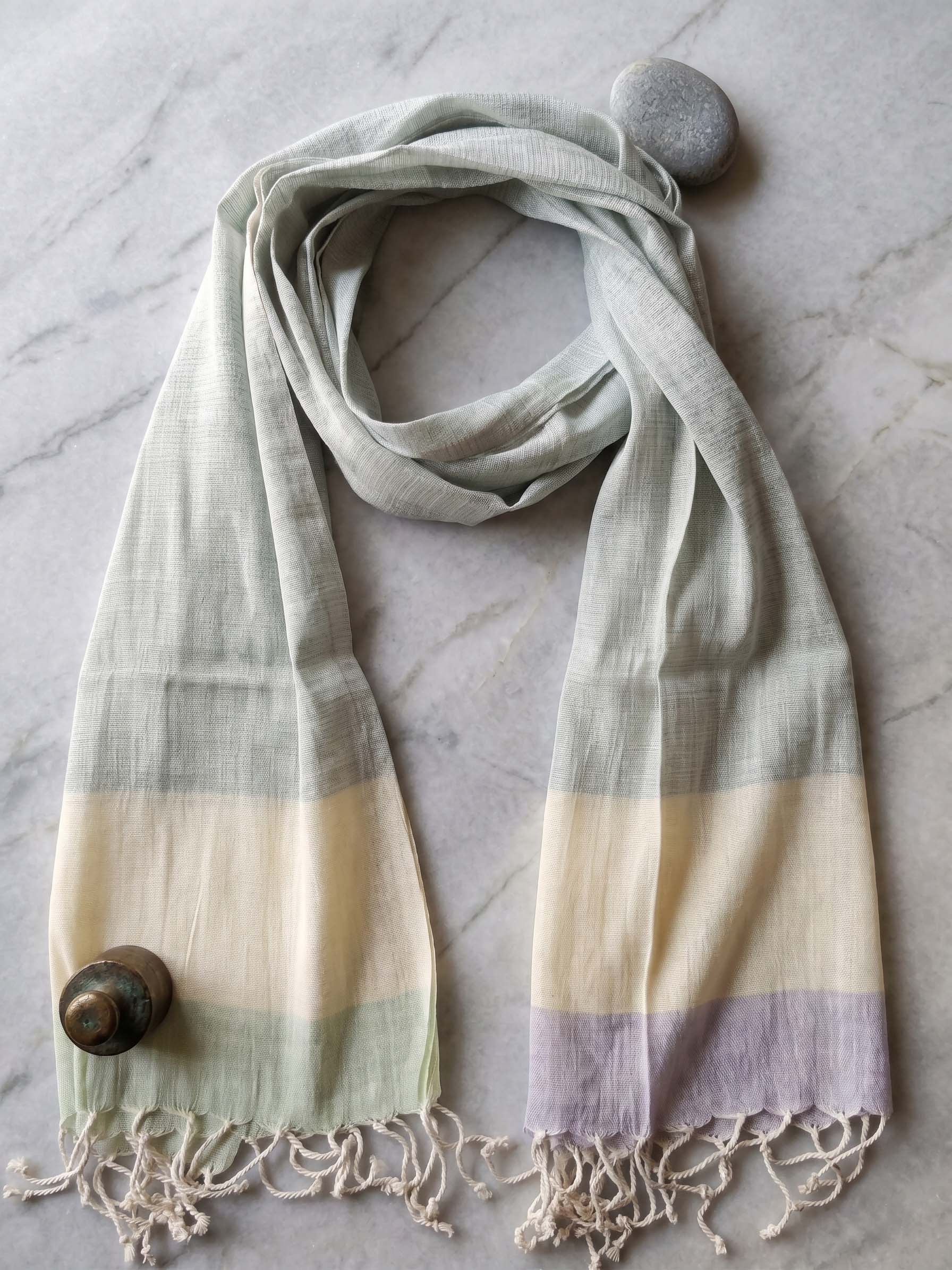 Striped Hemp Stole I