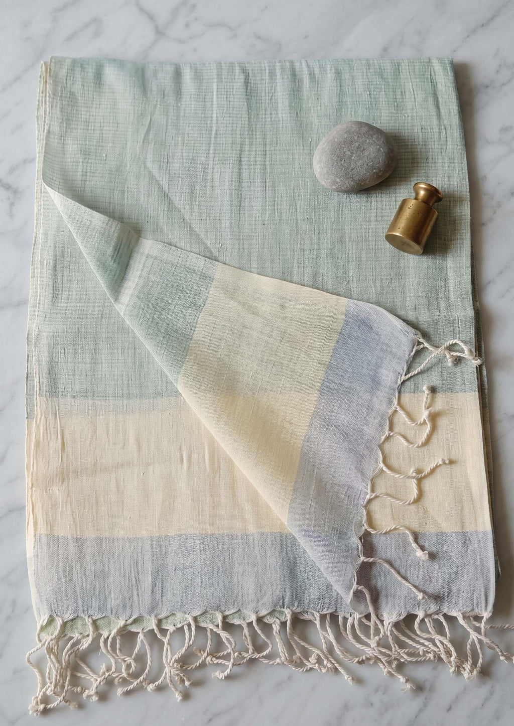 Striped Hemp Stole I