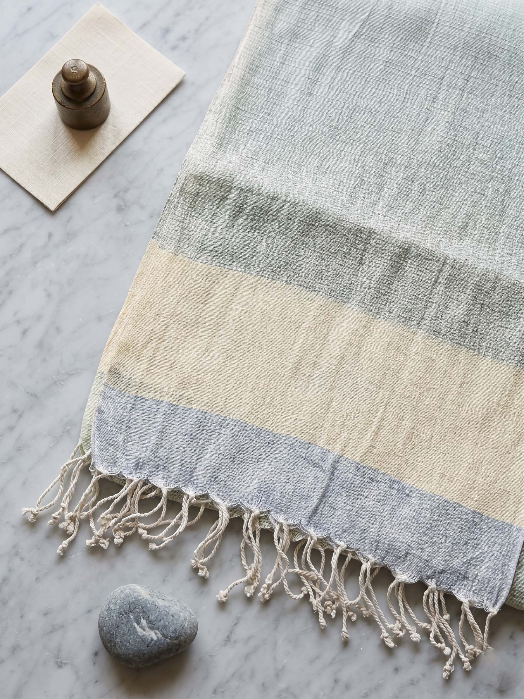 Striped Hemp Stole I