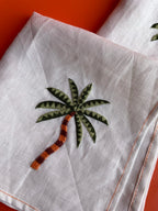Sunset Palm Napkin