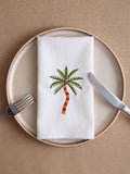 Sunset Palm Napkin