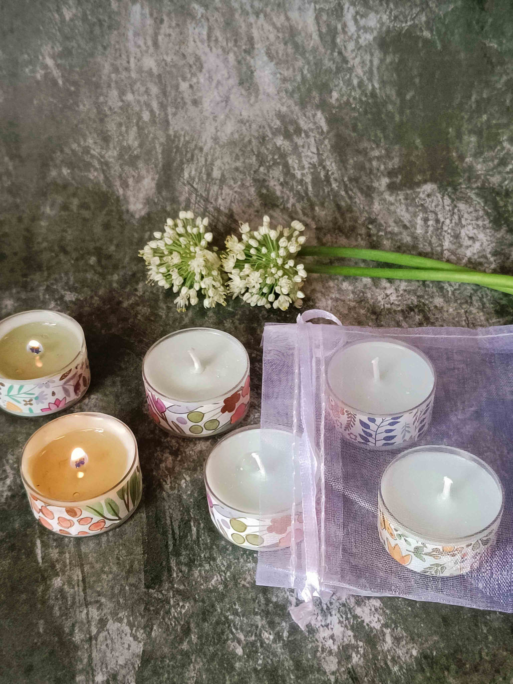 Tapestry Tealight - Set of 6