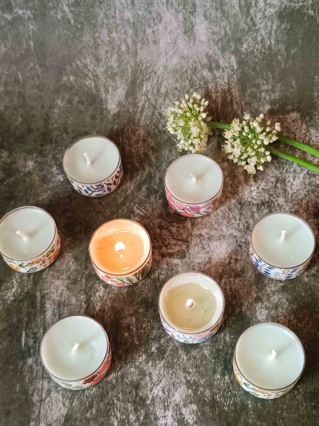 Tapestry Tealight - Set of 6