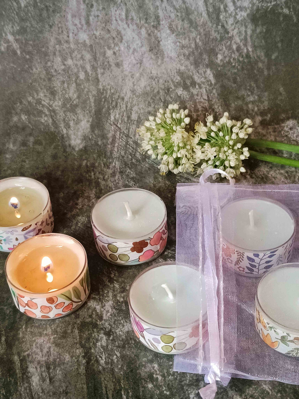 Tapestry Tealight - Set of 6