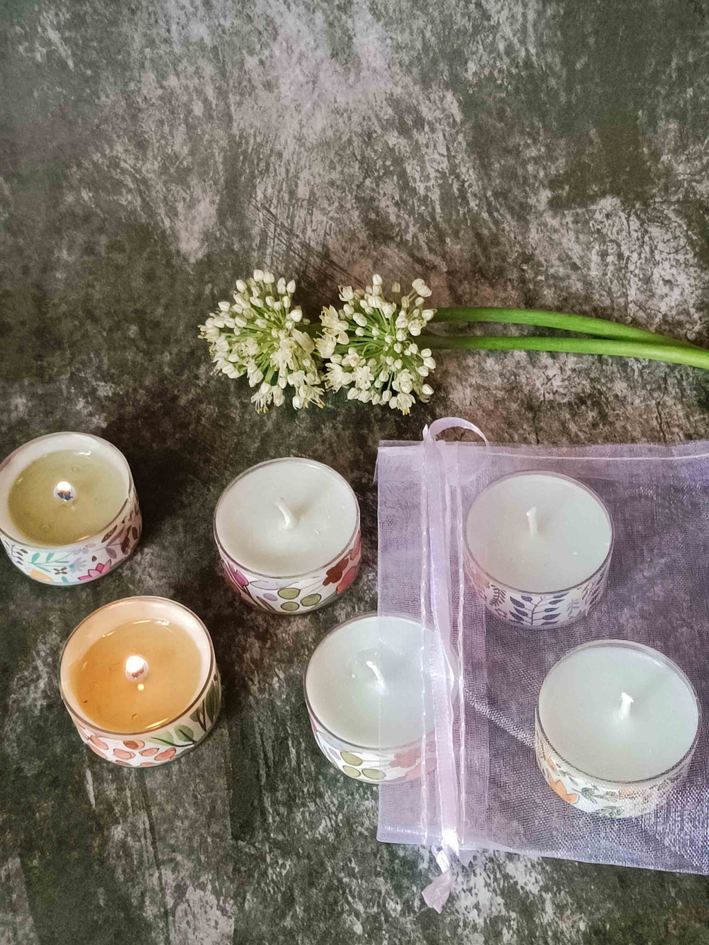 Tapestry Tealight - Set of 6